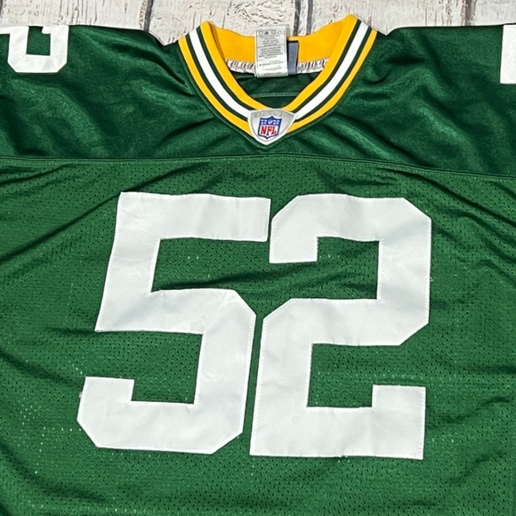 Green Bay Packers Clay Mathews Reebok NFL Football Stitched Jersey - Picture 4 of 5